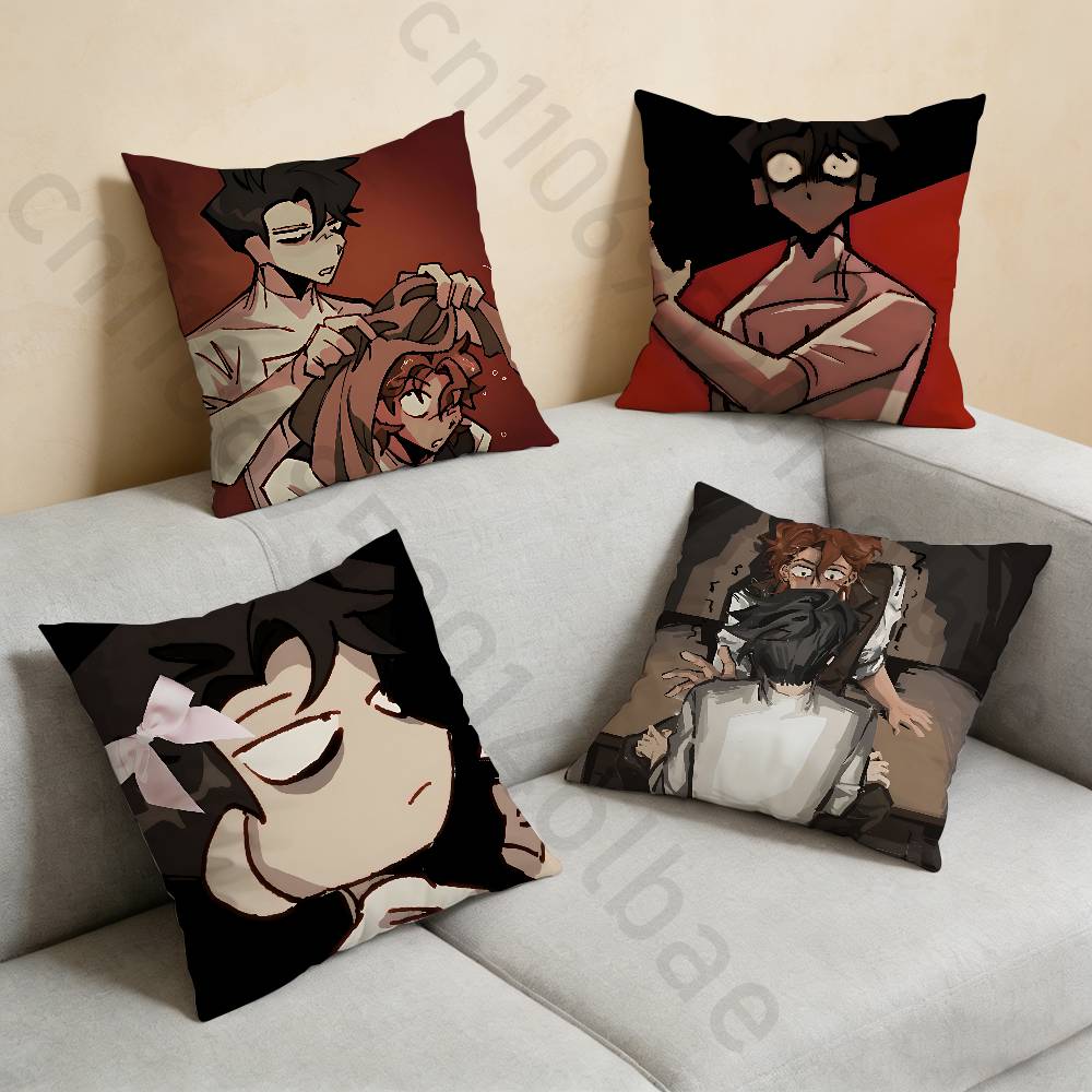 VVincent RRody DDead PPlateS Pillow Case Sofa Living Room Bedroom Headboard Backrest Cushion Square Cushion Nap Time
