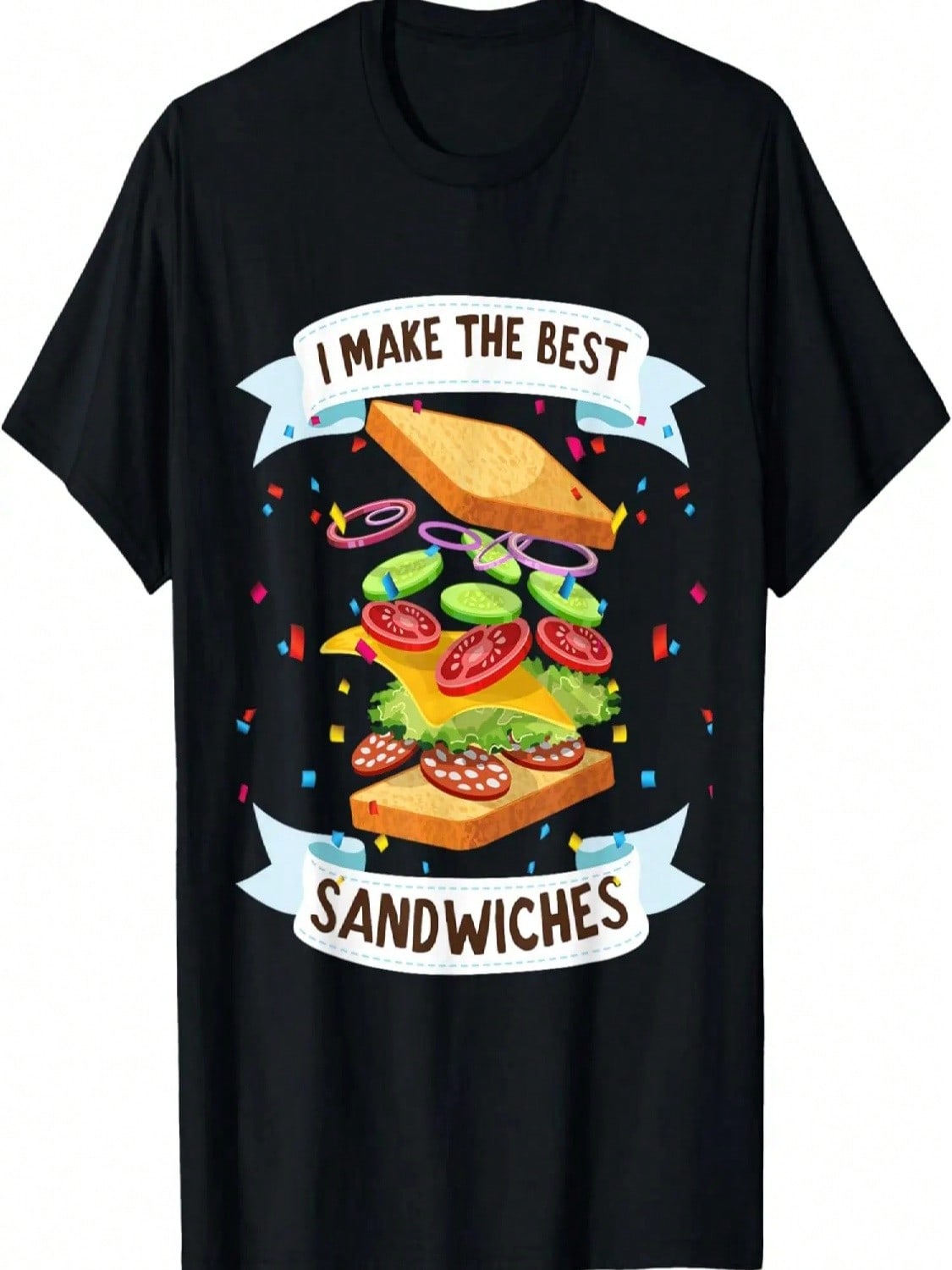 I Make The Best Sandwiches Dress For Food Lovers - Sandwich T-Shirt S разноцветный