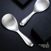304 Stainless Steel Rice Spoon Large Spoon Rice Spoon Household Rice Spoon Thick Non-stick Rice Spoon Divided Spoon 304 Rice Spoon [silver]
