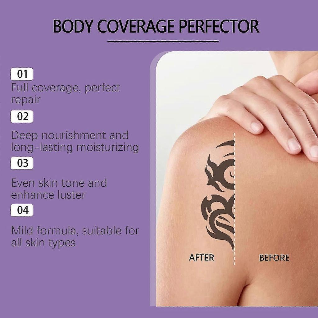 Beauty Korektor na tělo Perfector Voděodolný Make-up na nohy a tělo - Make-up na zakrytí tetování - 3,5 oz