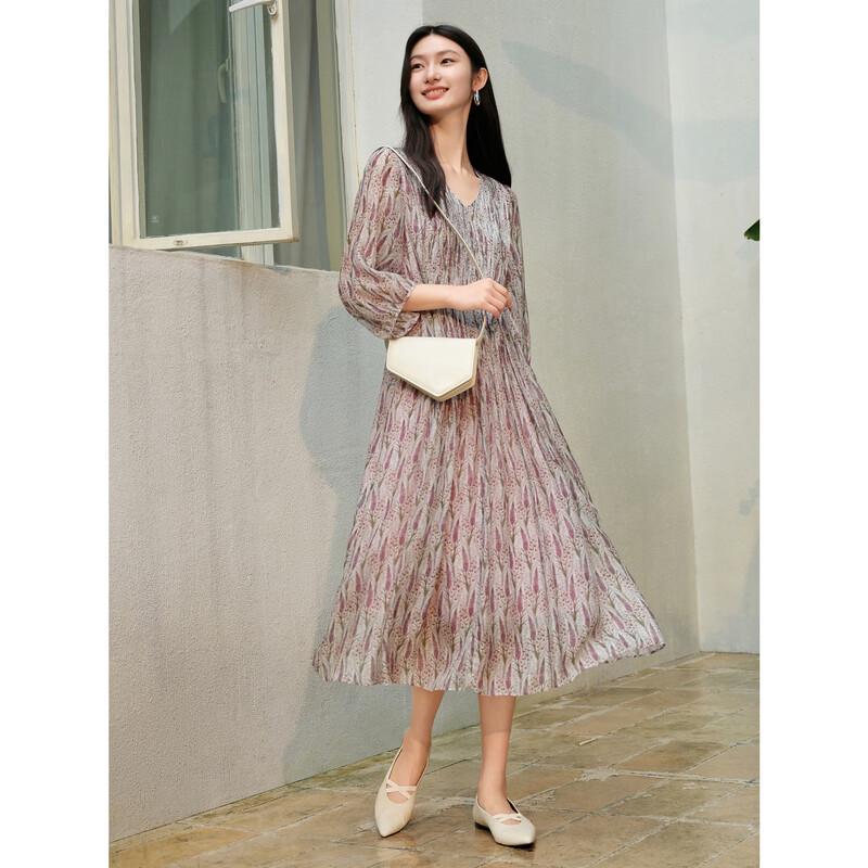 

JZ Annercll Elegant Retro Draped Dress 2XL