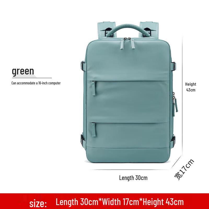 Lishin Fashion Wet/Dry Water-Resistant Commuter Laptop Backpack 17-inch