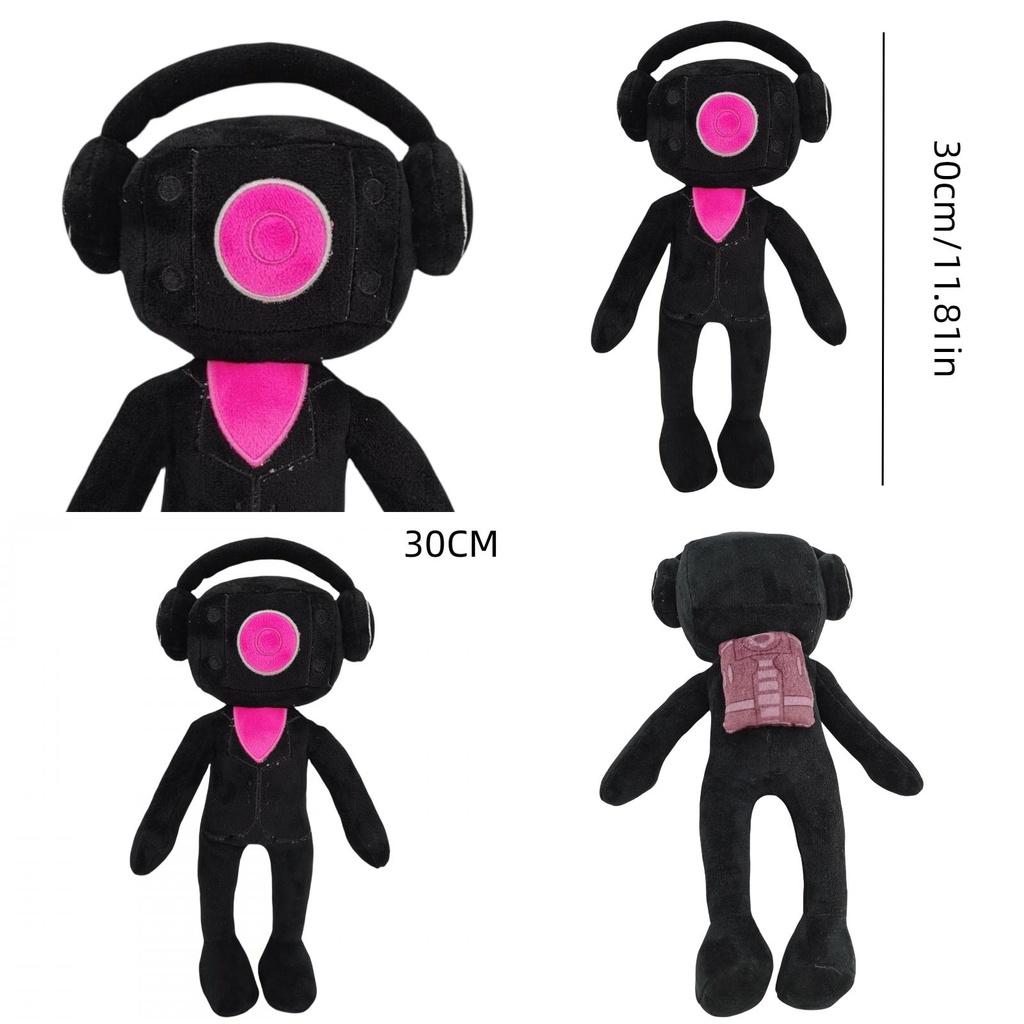 New Cross-border Toy Titan Tv Man Plush Doll With Toilet Man And Surveillance Man 30cm Height