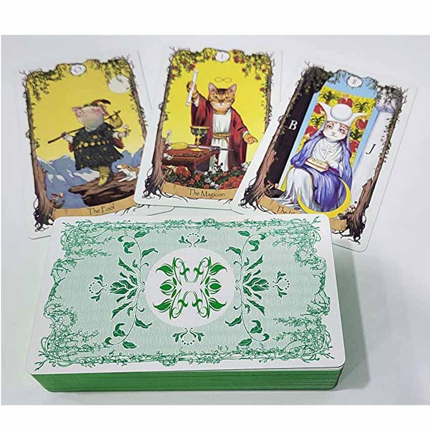 

Карточные игры Таро с животными