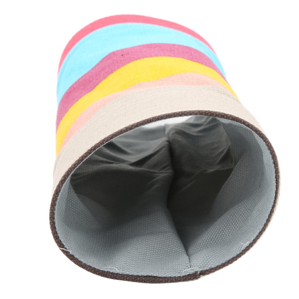 Hamster Tunnel Colourful Cloth Guinea Pig Playing Hideout Tunnels and Tubes for Small Pets