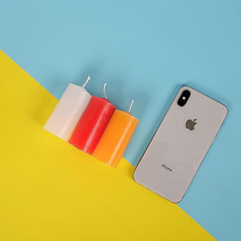 Smokeless Odorless Cylinder Candles for Power Outages, Weddings, Birthdays, New Year, and Decoration