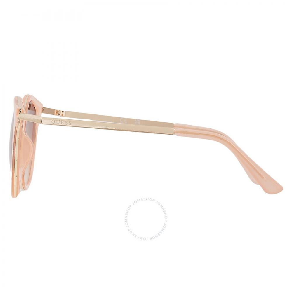Guess Factory Hnědé Gradientní Šálek Dámské Sluneční Brýle Gf0428 57f 56