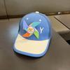 Summer Baby Hat Cartoon Windmill Baby Girls and Boys Cap Sunshade Outdoor Children Baseball Cap Toddler Sun Hats for Kids