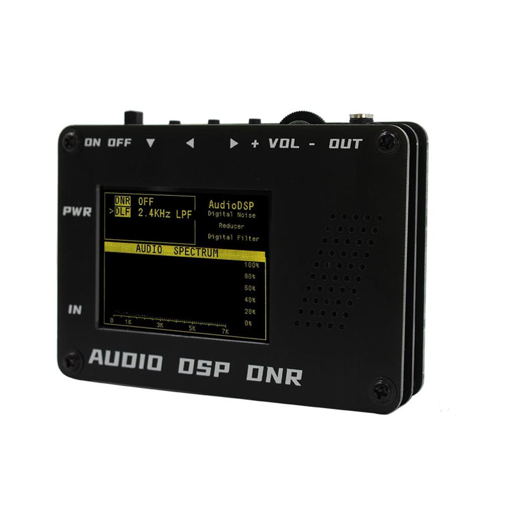 Audio DSP Noise Reducer DNR Digital Filter SSB CW Ham Radio YAESU ICO M FT-817 857 897 KX3 FT-818 + Speaker + LCD Aduio