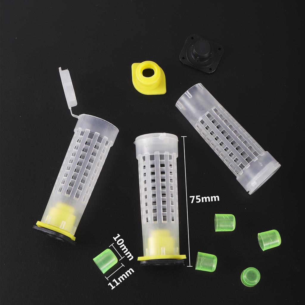 High Quality Bees Tools Set Cages System King Queen Rearing Cupkit Bee Beekeeping Catcher Box Cell Cups Cage Complete Beekeeping