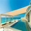 Patio Sun Shade  – Outdoor UV  4-Corner Canopy,  Triangular Shade Cloth for Garden, Pool, and Backyard