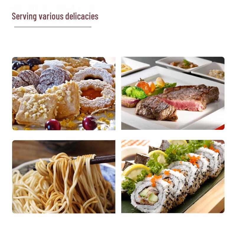 JIMEIJIDUO Nordic Ceramic Flat Plates