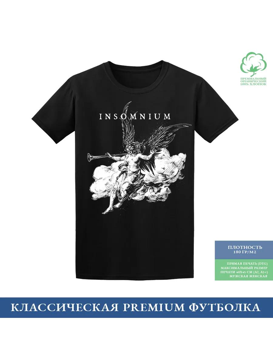 

Men s Insomnium Graphic T-Shirt, 100% Cotton Crew Neck Short Sleeve Tee, Casual Summer Top for Daily Wear and Gift M