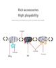 Aipinqi Baby Stroller Hanging Toy with Teether Rattle for Visual Development