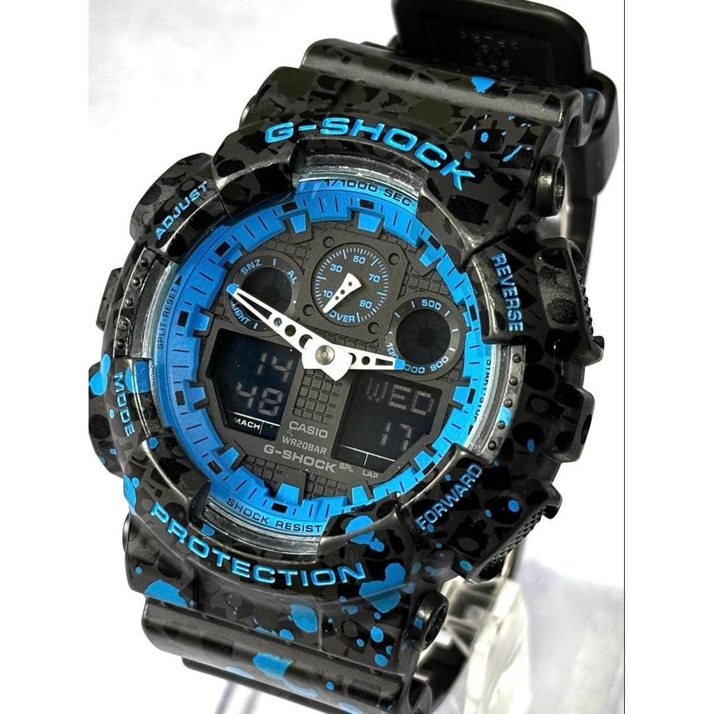 Б/у Ограниченная модель CASIO G-SHOCK GA-100ST Сотрудничество STASH Б/у Отличное состояние