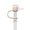Drinking Hexagonal Nut Straw Cap Silicone Straw Topper Reusable Water Cup Accessories