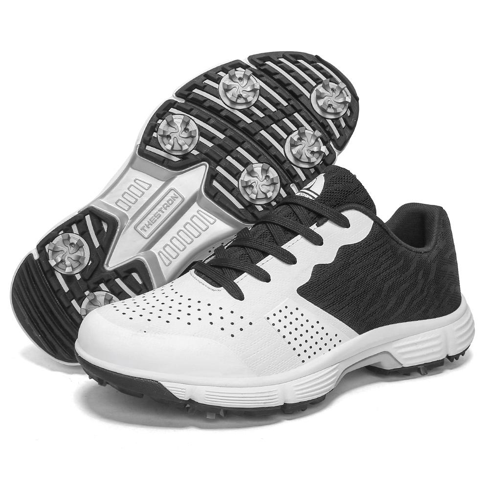 Professional Men's Golf Shoes Breathable Comfortable Mesh Upper Sports Sneakers for Golfing And General Training