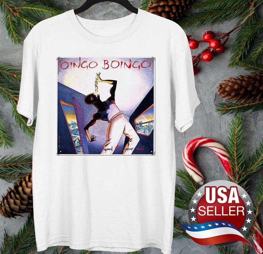 Oingo Boingo White Cotton Shirt Full size S5XL Unisex T217 Unisex T-Shirt S