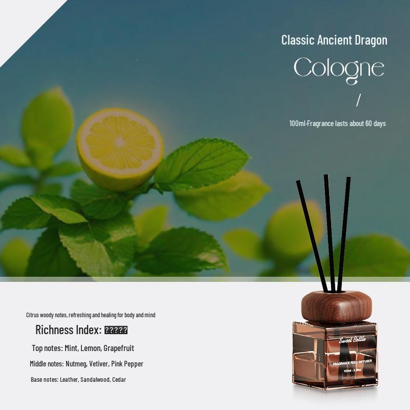 Luxury Long-lasting Rattan Diffuser: Alcohol-free, Fire-free Aromatherapy for Home & Hotel