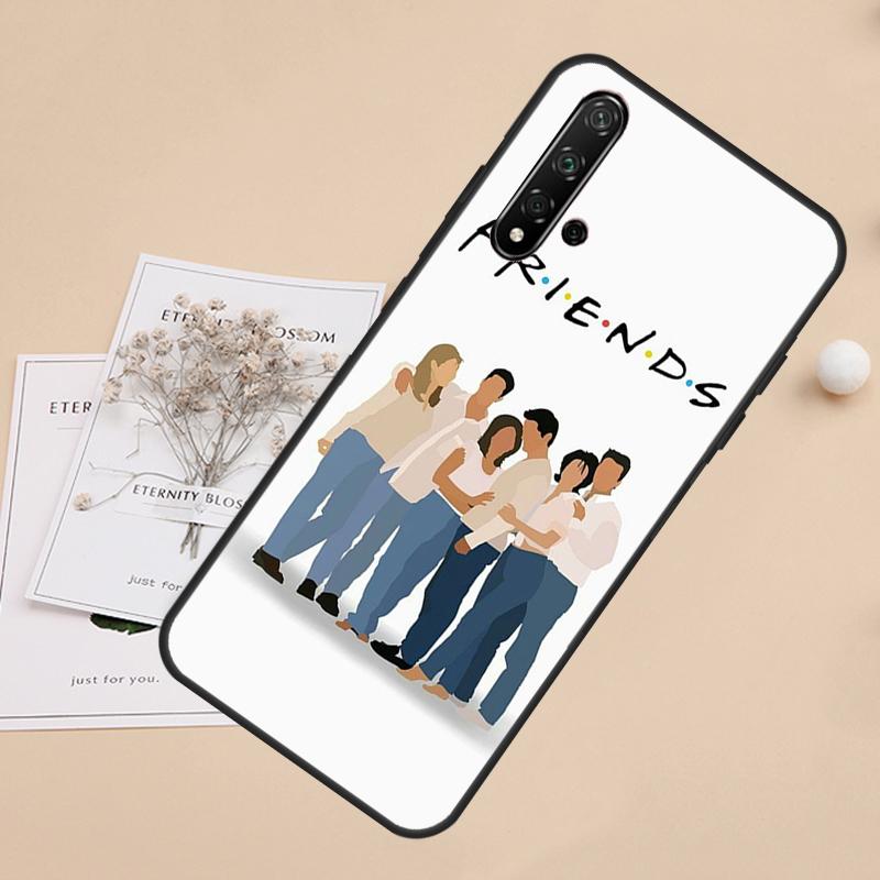 Friends TV For Huawei Nova 8i 7i 11i 12i 12s 9 10 SE Y60 Y61 Y70 Y72 Y73 Y90 Y91 P20 P40 P30 Lite Case