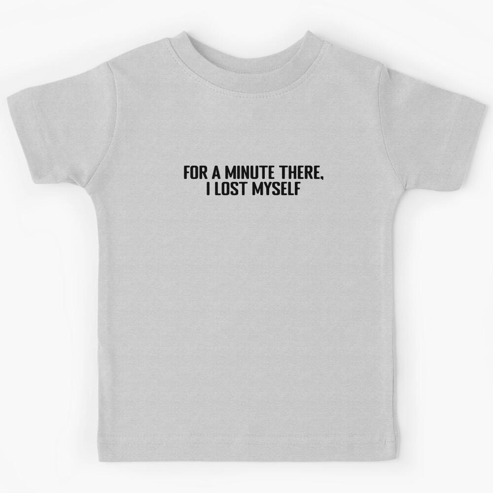 Karma Police, for a minute, black Kids T-Shirt 170