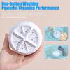 Portable Turbine Washing Machine White Mini Washer Powerful Efficient Cleaning Washer for RV College Travel