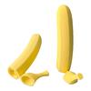 1/2/3Pcs Retractable Banana Longsword Toy 3D Printed Plastic Banana Wand Extendable Banana Stick Men Women