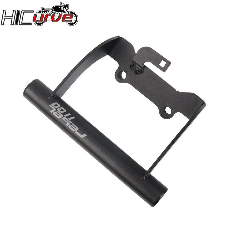 For HONDA CMX1100 Rebel1100 Rebel 1100 CM1100 2021-2023 Motorcycle GPS Smart Phone Navigation Bracket Adapter Plate Holder Stand