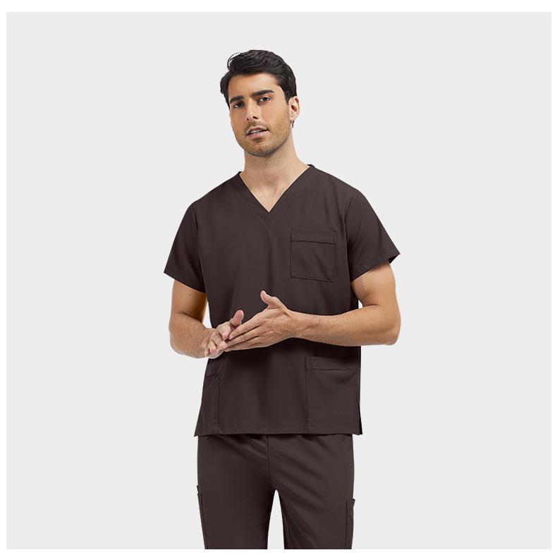 Unisex Plus Size Nurse and Salon Uniform Set - Various Colors Available