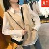 Women's V-Neck Knitted Sweater Vest - Spring/Autumn 2026 Collection, Loose-fit, Versatile Japanese Style Outerwear