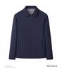 Spring and Autumn Men's Casual Lapel Zipper Jacket - Middle-aged Outerwear