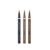 WAKEMAKE Iron Wall Brush Eyeliner 0.6g, Dark Brown, 2 Pcs