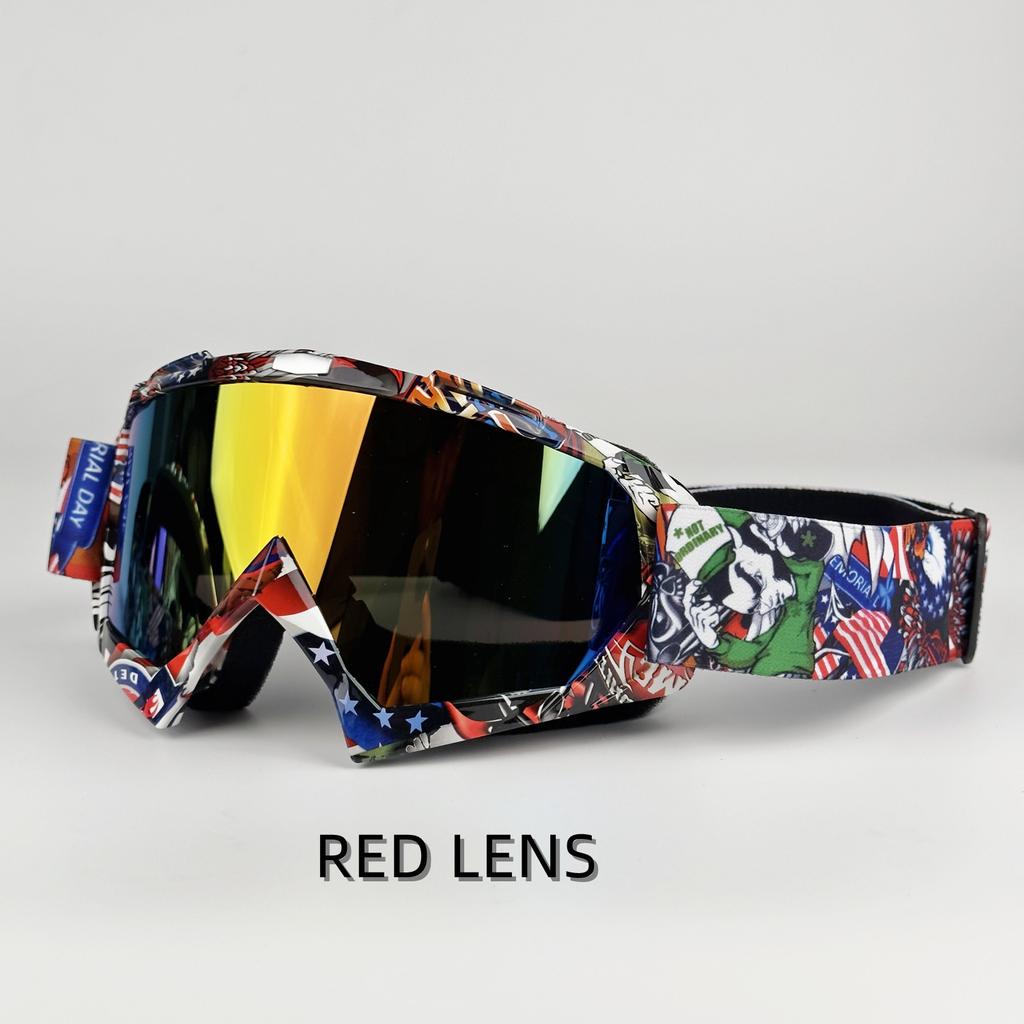 Outdoor ski goggles, motorcycle goggles, men's and women's mountain bike riding helmets, mountaineering windproof riding goggles