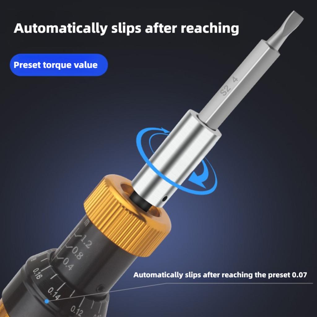 Preset Torque Screwdriver Digital Torque Batch Idling Adjustable Fastening Torque Screwdriver Multi-function Screwdrivers Tool
