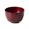 Kishu Lacquerware Tsunoda Seibei Shoten Soup Bowl Grip Ball Nano Coat Dishwasher Safe Akane WG-472209