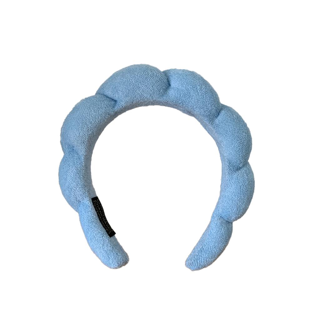 Spa Headband For Women Sponge Headband Face Washing Cute Cloud Thick Hairband For Shower Makeup Skincare