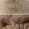 Winter Hat Warm Women Trapper Hat Skiing Hat Thickened Knitted Cap For Winter Walks Biking Outdoor Activities