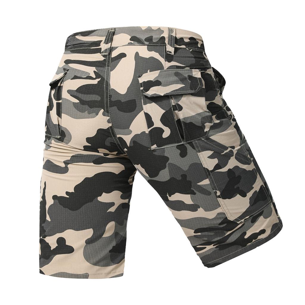Herren Tarn Cargo-Shorts mit mehreren Taschen Entspannte Passform Outdoor-Shorts für den täglichen Gebrauch Wandern Arbeit