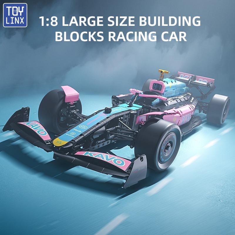 New Racing Car Building Set Building Blocks Car Assembly Cool Collection Display Model Car Kit Boy Children's Toy Birthday Gift