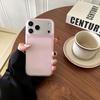 Applicable to iPhone17 Phantom matte mobile phone case Apple 16Pro color transparent TPU anti-drop soft protective case 14 simple