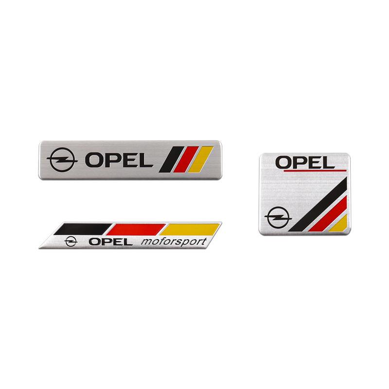 Opel Corsa Car Emblem Decoration - Metal Aluminum Logo Sticker