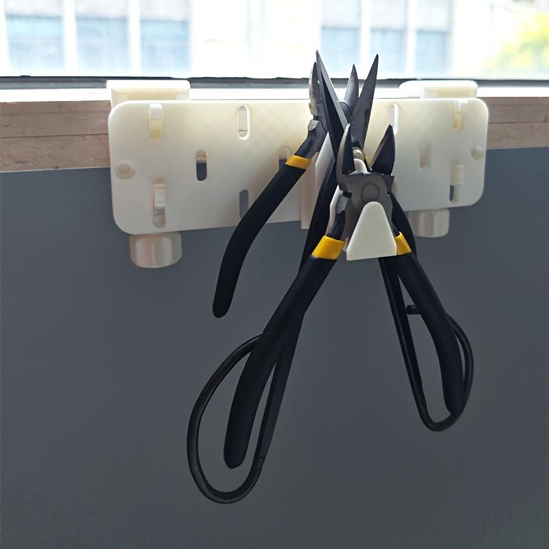 1Pc Plastic Pegboard Wall Tool Organizer For Pliers Screwdrivers Wrenches Garage Workshop Storage