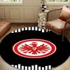 Eintracht Frankfurt Wappen Runde Matte Heimdekoration, Stuhlmatte Für Wohnzimmer, Schlafzimmer, Fußmatte Heimdekoration Geburtstagsgeschenk Weihnachtsgeschenke