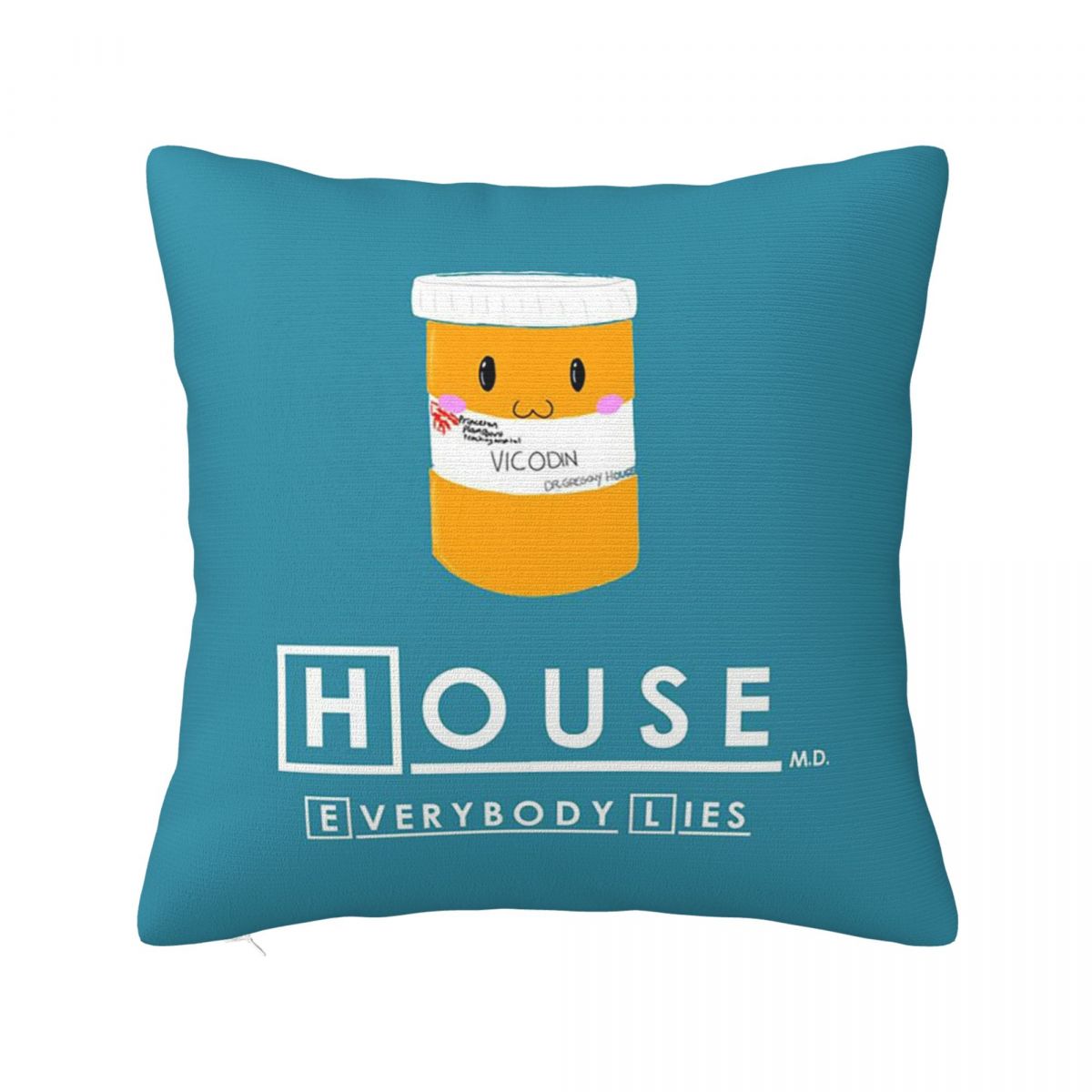 Dr. House It s Not Lupus House MD Square Pillowcase Cushion Cover Pillow Case Throw Pillow Cover for Home Sofa Living Room 12x12Inch