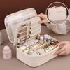 Large Capacity Makeup Bag With Waterproof Material For Travel And Daily Use