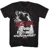 Cocaine Bear Fing Did Cocaine Black Adult T-Shirt