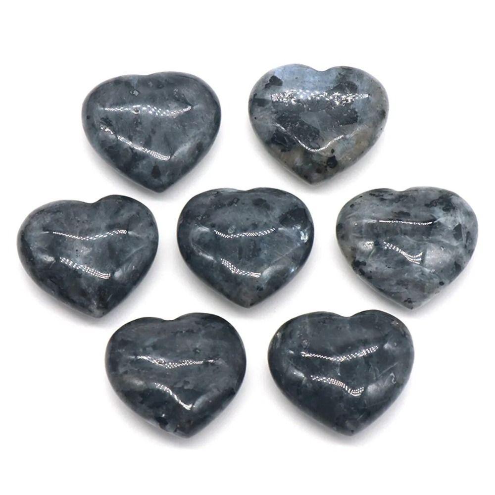 Non-porous Heart-shaped Stone Natural Quartz Crystal Ornaments Funny Natural Crystal Stones  Gift