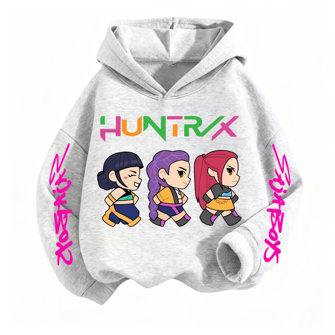

Kids Hoodies & Sweatshirts K-POP Demon Hunters Halloween Fashion Unisex Kids Hoodie 130