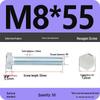 8.8 Grade Galvanized Hex Head Bolt, High-Strength M4-M30