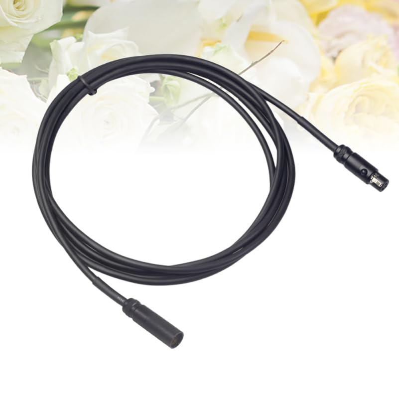 Alasum Mini XLR Audio Cable, Compact and Lightweight, Male to Female, 3M